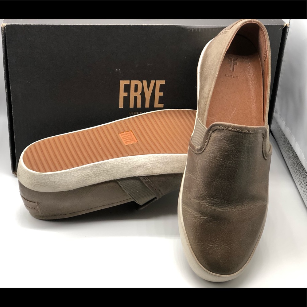 Frye Dylan slip on Leather Loafers